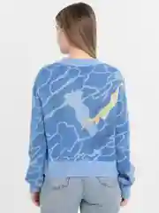 Свитер с принтом