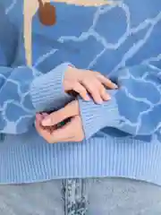 Свитер с принтом