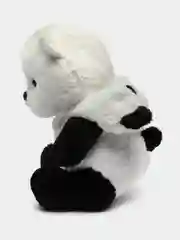 Черный мягкая игрушка Мишка в капюшоне