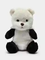 Черный мягкая игрушка Мишка в капюшоне
