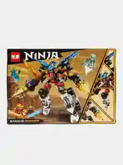 Желтый конструктор Ниндзя (Ninja): Гоночные машинки, лего совместимый, 229-257 деталей