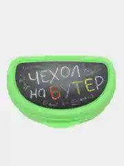 Бежевый меланж бутербродница / контейнер для еды / ланч-бокс IDEA