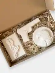 Прозрачный гипсовые фигурки для раскрашивания (набор)