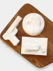 Прозрачный гипсовые фигурки для раскрашивания (набор)