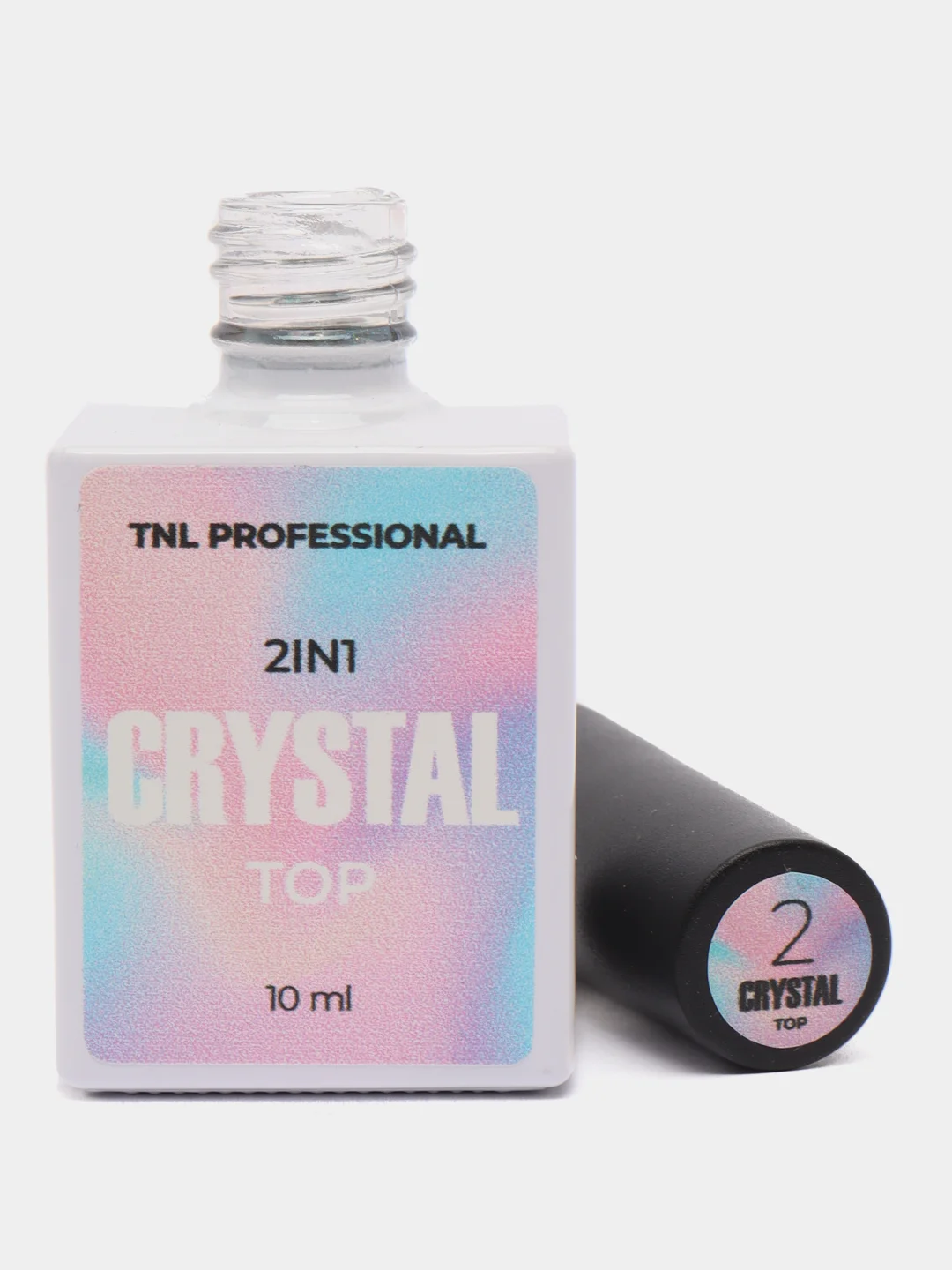 Top Crystal 2 в 1 TNL, топ для гель лака 10 мл