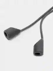 Тёмно-серый держатель для наушников Airpods 1/2/3/Pro/Pro2/TWS, шнурок, силиконовый