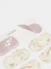 Конфетный лаковые полоски для ногтей, топ лак, наклейки для ногтей