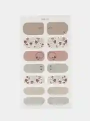 Кораллово-розовый лаковые полоски для ногтей, топ лак, наклейки для ногтей