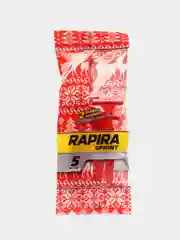 Станок бритвенный Rapira Sprint, одноразовый, 5 штук
