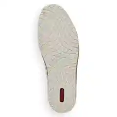 Белый слипоны мужские Rieker из натуральной кожи