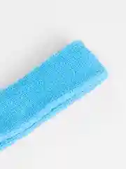 Белый повязка на голову, спортивная, широкая