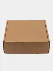 Крафт коробка подарочная самосборная 15*15*5 см