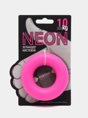 Эспандер кистевой "Fortius" Neon 10 кг (розовый)