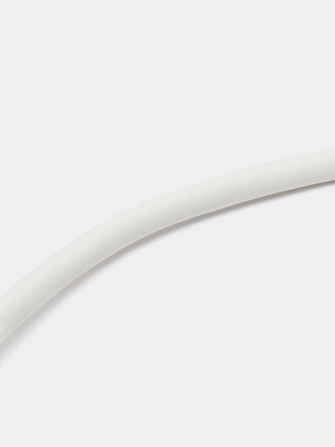 Белый кабель для быстрой зарядки ISA силиконовый Type-C / Type-C, 60W