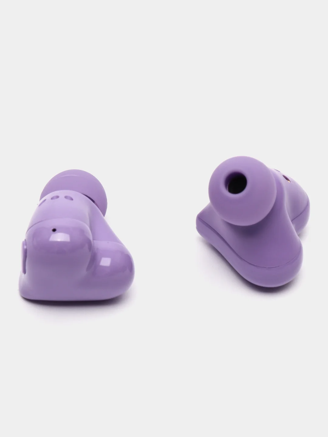 Фиолетовый беспроводные наушники Hear Buds TW-02 в форме сердца с микрофоном, Bluetooth
