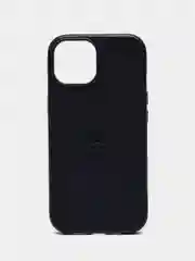 Темно-синий кожаный чехол-накладка для iPhone 11, 12, 13, 14, 15 Mini, Plus, Pro, Pro Max с MagSafe