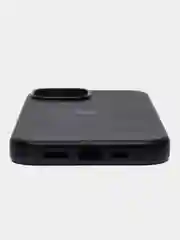 Темно-синий кожаный чехол-накладка для iPhone 11, 12, 13, 14, 15 Mini, Plus, Pro, Pro Max с MagSafe