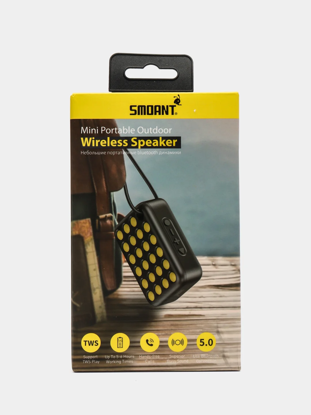 Smoant Wirless Speaker - портатиная колонка с радио и ответом на звонки
