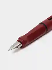 Белый перьевая гелевая ручка для каллиграфии, 1 многоразовый и 1 сменный картридж в комплекте