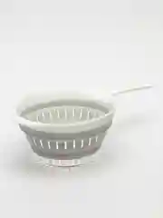 Серый дуршлаг складной с ручкой ФЛЕКС IDEA
