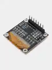 Дисплей OLED 0.96" 128*64 12864 7 контактов синие и желтые символы SPI