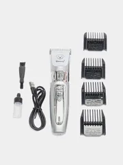 Машинка, Триммер для стрижки животных Geemy GM-635 4 насадки