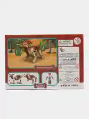 Бежевый конструктор динозавры Animal Park / Драконы