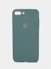 Зеленый чехол для iPhone 7 plus, iPhone 8 plus, со стеклянной панелью и защитой камеры