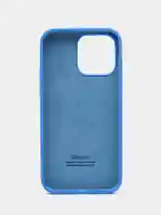 Синий чехол iPhone, Айфон 11, 13, 14, 15, Про Макс, Pro Max, силиконовый Silicone Case