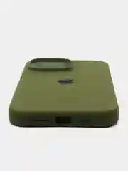 Хаки чехол iPhone, Айфон 11, 13, 14, 15, Про Макс, Pro Max, силиконовый Silicone Case