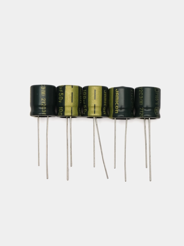 5 штук 100мкФ 50в Конденсатор LOW ESR 100UF 50V 105C 10х13 WL JAMICON