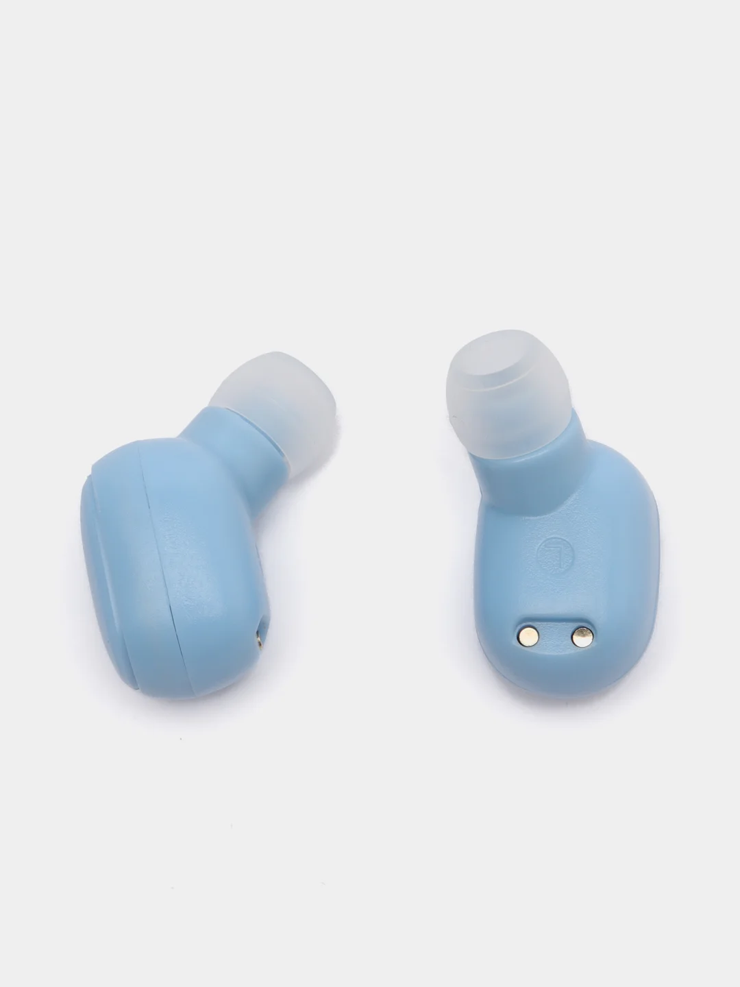 Голубой беспроводные наушники MiPods A6S PRO с микрофоном Bluetooth