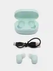 Мятный беспроводные наушники MiPods A6S PRO с микрофоном Bluetooth