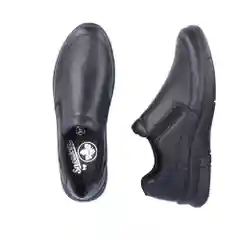Черный туфли женские Rieker, из натуральной кожи