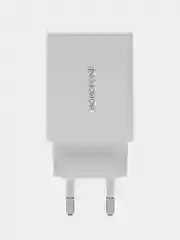 Белый сетевое зарядное устройство Borofone BA21A 18w c быстрой зарядкой 3.0