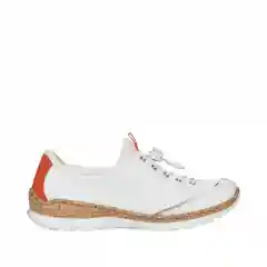 Белый кроссовки женские Rieker