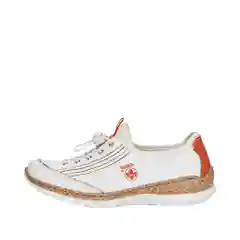 Белый кроссовки женские Rieker