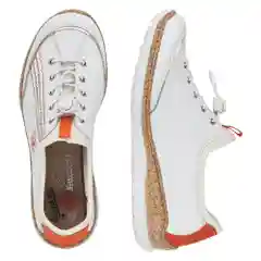 Белый кроссовки женские Rieker