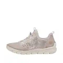 Серебряный кроссовки женские Rieker