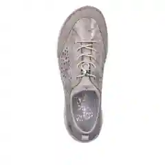 Серебряный кроссовки женские Rieker