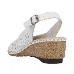Белый босоножки женские Rieker из натуральной кожи