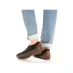 Черный мокасины мужские Rieker