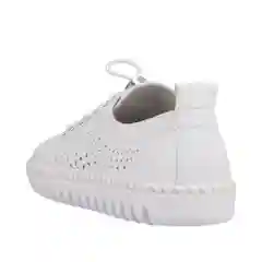 Белый кеды женские Rieker, из натуральной кожи