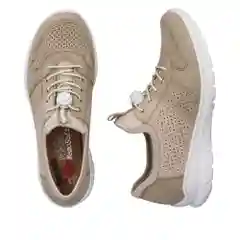 Бежевый кроссовки женские Rieker