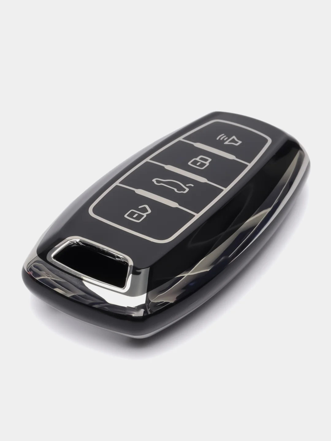 Бежевый чехол для смарт-ключа Haval F7, F7x, H1, H6, H8, H9, Jolion, Dargo. Чехол для смарт-ключей