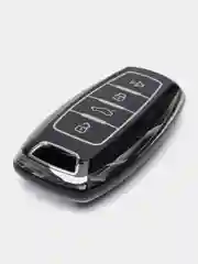 Бежевый чехол для смарт-ключа Haval F7, F7x, H1, H6, H8, H9, Jolion, Dargo. Чехол для смарт-ключей