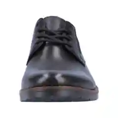 Черный туфли мужские Rieker, из натуральной кожи