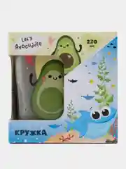 Кружка "Авокадо" (в подарочной упаковке), 230 мл, стекло