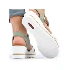 Бирюзовый женские летние босоножки Rieker