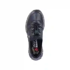 Черный кроссовки Rieker, женские, из натуральной кожи